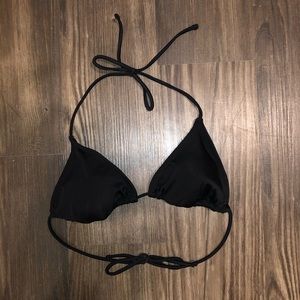OP Classic Black Triangle Bikini Top w/Adjustable